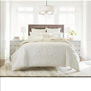 $420 Hotel Collection Cambria Classic DuvetCover, King, White